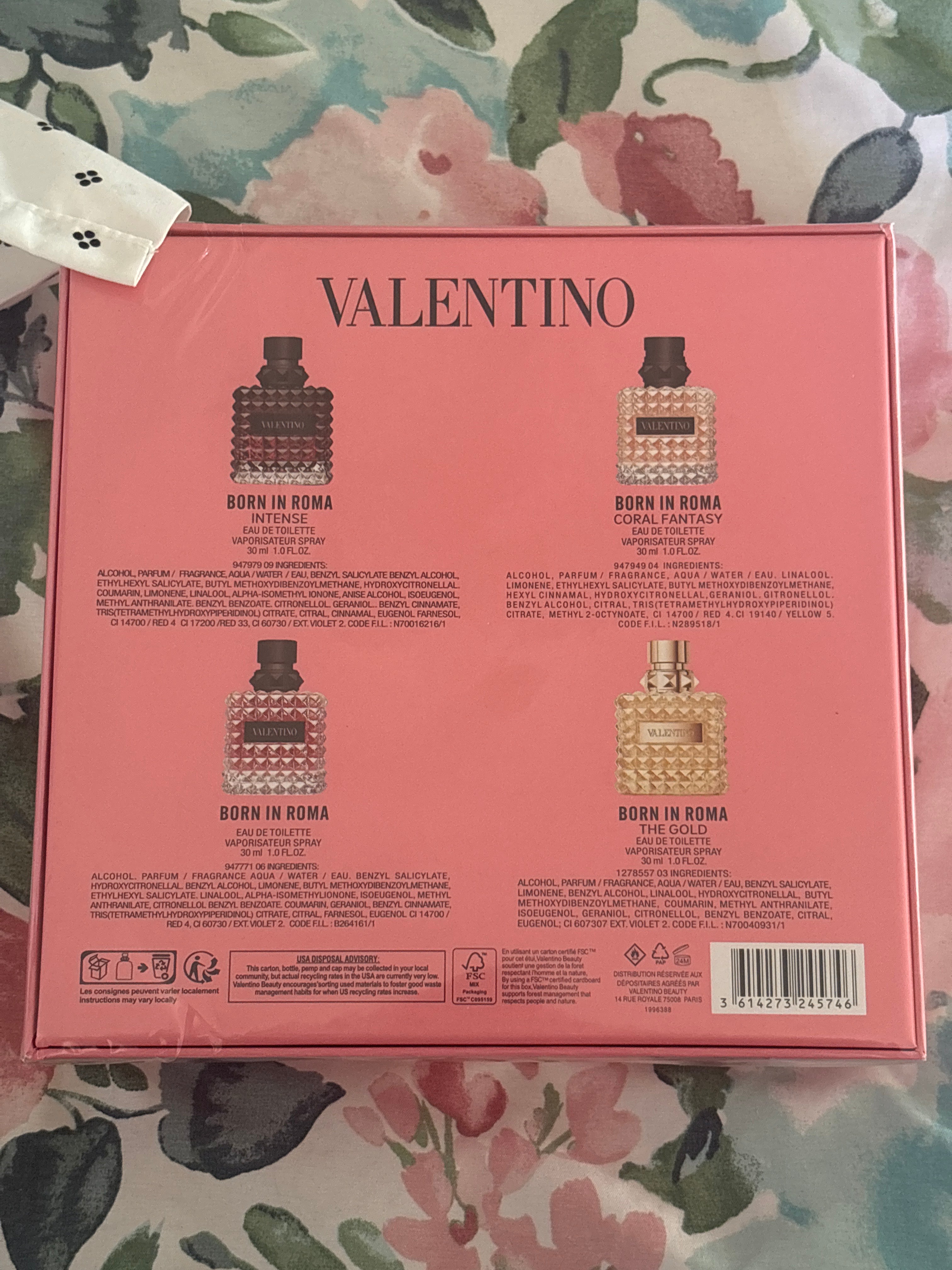 Valentino Born In Roma perfume set