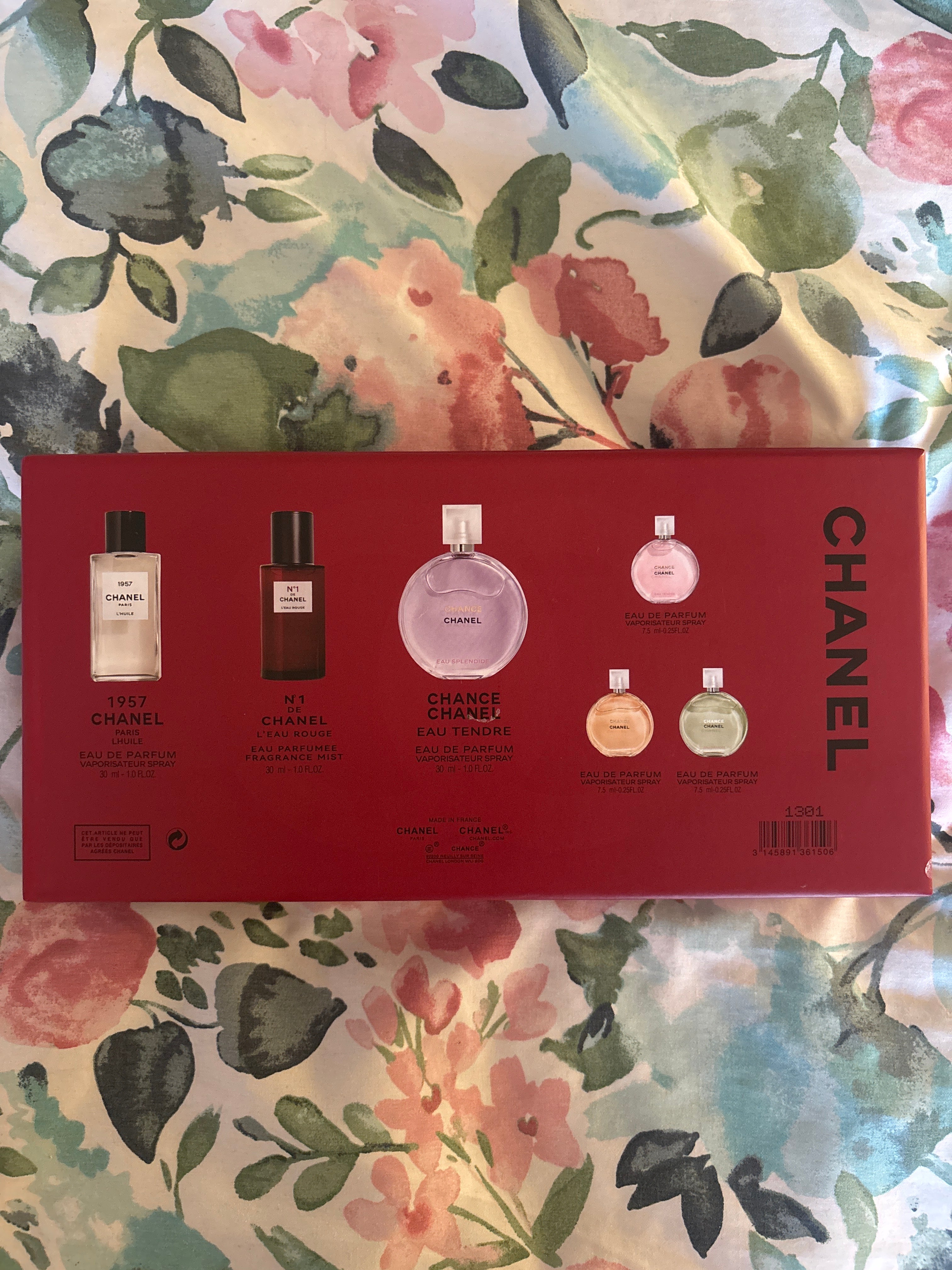 Chanel perfume gift set